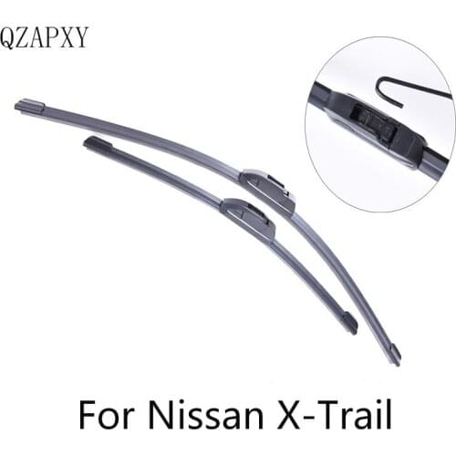 QZAPXY Wipers Blade For Nissan X-Trail from 2001 2002 2003 2004 2005 2006 to 2018 Windscreen wiper Wholesale Car Accessories