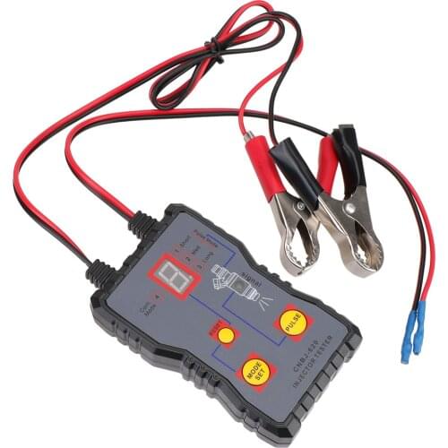 Fuel System Scan Tool Car Fuel Injector Tester Automotive Cleaning Tool Kit 4 Pluse Mode Professional Injector Flush Cleaner