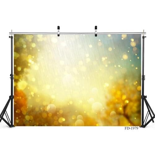 Golden Bokeh Glitters Holiday Children Photography Backgrounds Vinyl Photo Backdrops For Photo Studio Baby Shower Photobooth