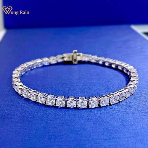 Браслеты для влюбленных Wong Rain China At AliExpress