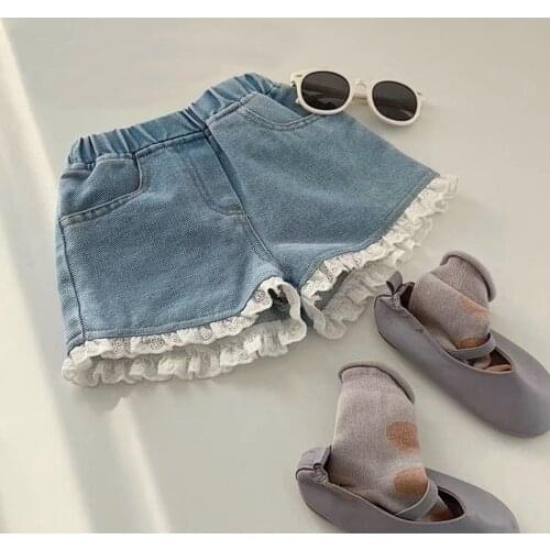 YUBAOBEI Denim Shorts For Girls