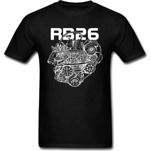 Skyline R32 RB26 Turbo Engine Cool Funny Birthday Gift T Shirt Printed tee USA size