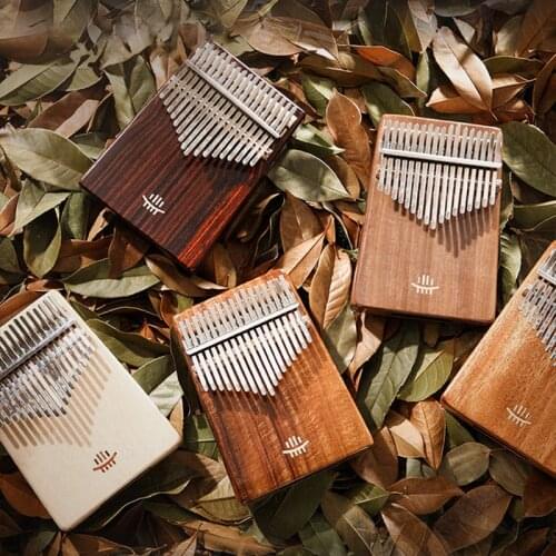17/21 Keys Kalimba Thumb Piano High Quality Wood Mbira Body Musical Instruments With Learning Book Kalimba Piano Christmas Gifts