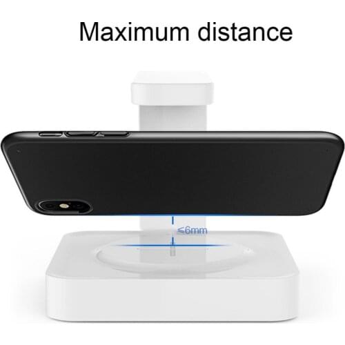 2 in1 10W UV Wireless Charging Charger Sanitizing for Mask for Phone Sanitizer Strong Ultraviolet Radiation Sterilization Phones