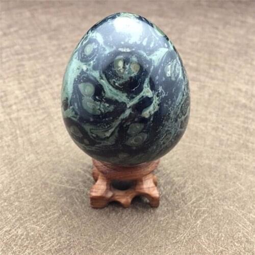 205g Natural Peacock eye Egg Polished Quartz Crystal Healing Specimens