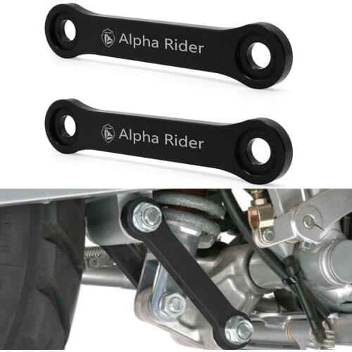 Motorcycle Accessories Rear Drop Lower Lowering Links Adjustable Aluminum Kit For Kawasaki KLR 650 KLR650 2008 -2018