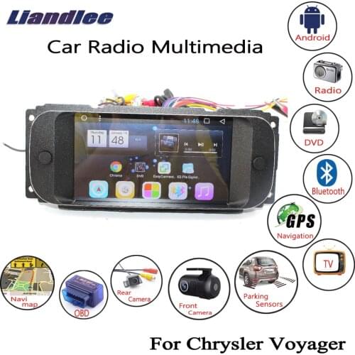 Android 7.1UP For Chrysler Voyager 2001~2007 Carplay Player Mirror Link GPS Navigation Maps Camera Screen Media