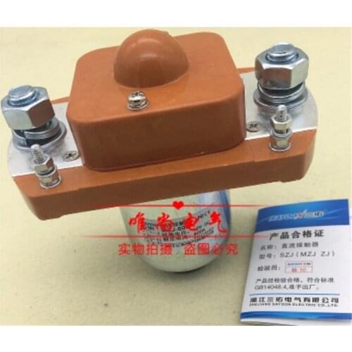 FREE SHIPPING 12V 24V 48V 400A DC Lifting Contactor ZJ400DE for Electric Tourist Car Electric Pallet Truck