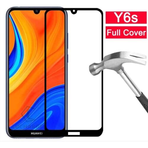Case for Huawei y6s Tempered Glass Screen Protector Cover on y 6s 6 y6 s 2019 2020 Protective Phone Coque Bag Global Huaweiy6s