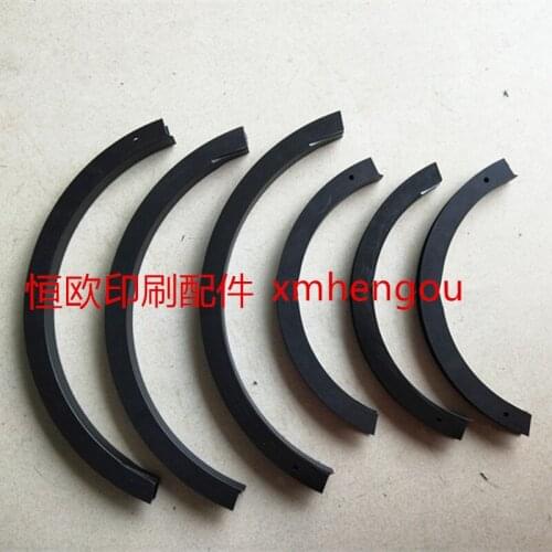 4 Pieces high quality KBA 105 142 104 74 75 162 Ink Baffle Black Ink Fountain End Plate For KBA 105 Printing Machine Parts