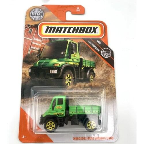 MERCEDES-BENZ UNIMOG U300 Matchbox Cars 1:64 Metal Diecast Alloy Model Car Toy Vehicles