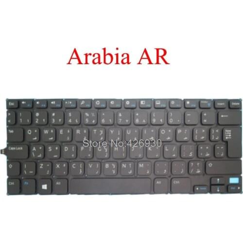 AR Laptop Keyboard For DELL For Inspiron 11 3000 3147 3148 3152 3153 3157 3158 0Y2XCP Y2XCP V144725AK1 Arabia Black new