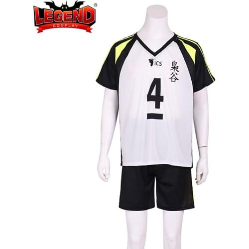 Cosplay legend Haikyuu!! Kotaru Bokuto Cosplay Costume Akaashi Keiji School Volleyball uniform cosplay costume