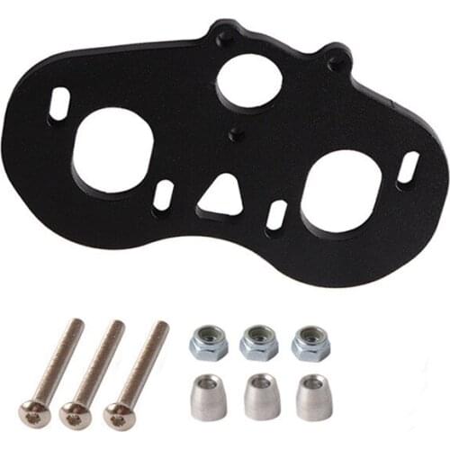 Aluminum Alloy Double Motor Mount / Gearbox Upgrade Board For 1/10 RC Crawler Car Axial SCX10 90021 Metal Upgrade Parts