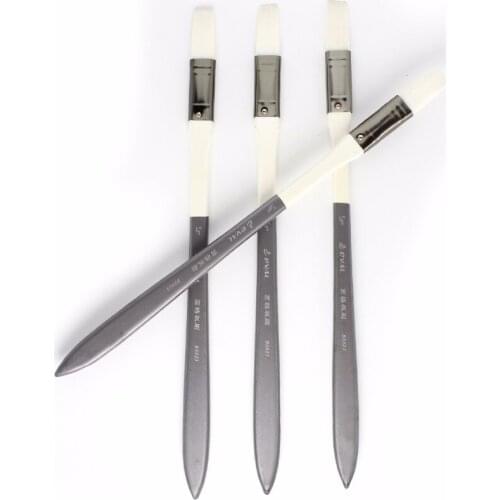 Eval 1Pc 1/2" Art Painting Brush Oil Bristle Paint Brushes Graffiti tools Set For Acrylic Watercolor Graffiti Brush Art Supplies