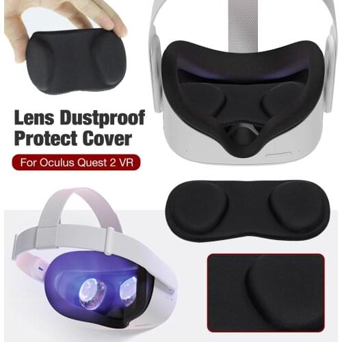 VR Lens Protector Cover Dustproof Anti-scratch VR Lens Cap Replacement For Oculus Quest 2 VR Accessories