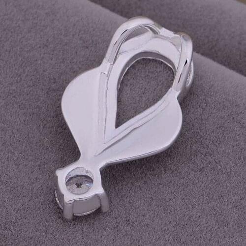 AN870 stearling silver color color Necklace silver color color fashion jewelry pendant Collar hanging /bwwakoda bhsajyza