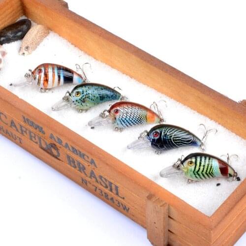 5Pcs/Lot Crank Fishing Bait 45cm/4.2g Sinking Crankbait Artificial Hard Bass Swimbaits Wobblers Fish Lures Tackle