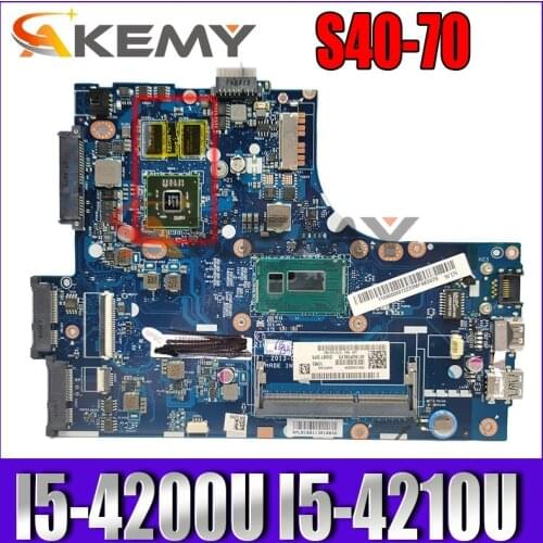 Applicable to S40-70 notebook motherboard DIS I5-4200U I5-4210U number LA-A321P FRU 90006048 5B20G18953