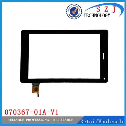 New 7'' inch Touch Screen For TeXet TM-7055HD Digitizer Sensor Front Glass Replacement For 070367-01A-V1 CTP070367-01