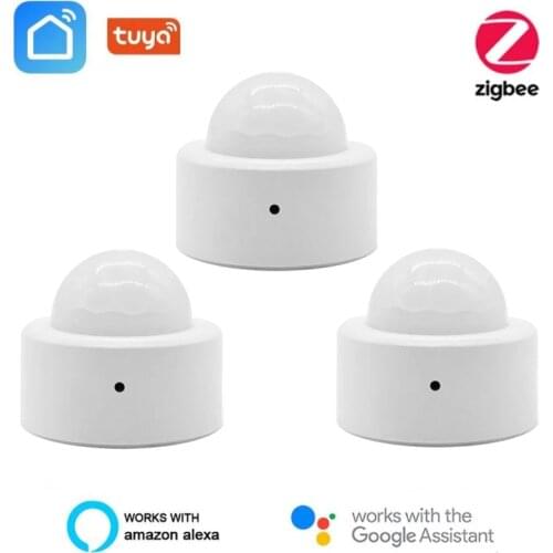 Tuya Home Indoor Outdoor Smart Human Motion Sensor Time Delay Home Lighting PIR Motion Sensor Wireless Zigbee3.0 Wifi Gateway
