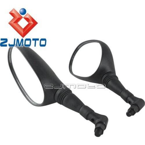 Universal Motorcycle Side Mirrors For Honda Yamaha Suzuki Street bike Cruiser Chopper Dirt Bike ATV Rearview Mirrors
