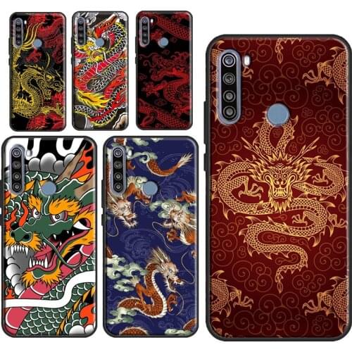 DRAGON TATTOO JAPANESE Case For Xiaomi Redmi Note 10 9 Pro Case For Redmi Note 8 7 Pro 8T 9S 9A 9C 9T Cover Funda