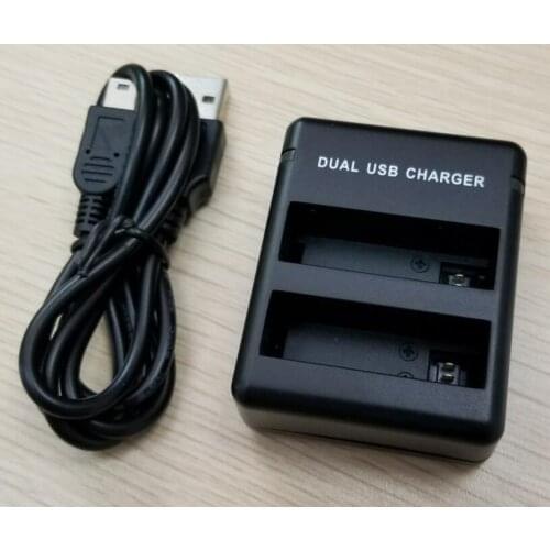 10pcs Dual Battery Charger SmartPhone POWER BANK USB Charger Fits for GoPro Hero 4 AHDBT-401 for GoPro Camera Accessories