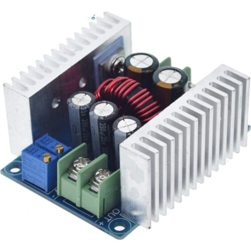 300W 20A DC-DC Buck Converter Step Down Module Constant Current LED Driver Power Step Down Voltage Module Electrolytic Capacitor