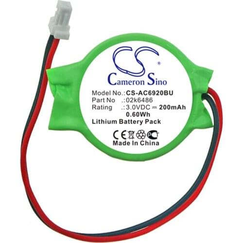 Cameron Sino 200mAh Battery for Acer Aspire 6920, Aspire 6920G, Aspire 6935, Aspire 6935g, Aspire 8920,Aspire 8920G,Aspire 8930g