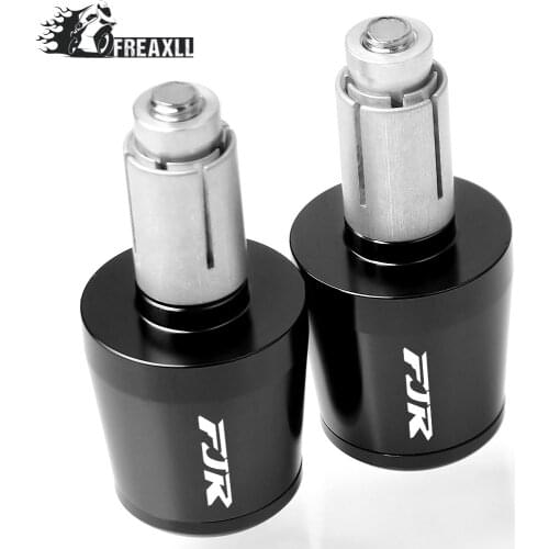 Motorcycle Accessories 7/8" 22MM Handlebar Hand Grips Handle Bar End Cap For YAMAHA FJR 1300 FJR1300 2004-2015 2005 2007 2008