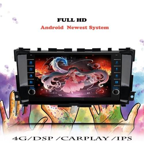 Android 10.0 Car Radio For Nissan Teana Altima 2013 2014-2019 Multimedia Player Wifi DVD Navigation GPS Head Unit Tape Recorder