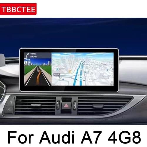 For Audi A7 S7 4G8 2010~2015 MMI GPS Multimedia player Car Android Radio stereo HD Screen Navigation Navi Media WIFI head unit