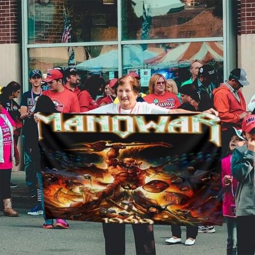 Manowar 1200 Flag Banner Home Outdoor Gift Party Norway Spain Store Garden Summer