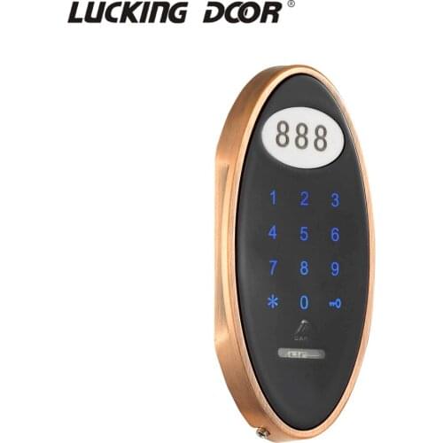 Keyless Touch Keypad Password RFID Card Key Metal Digital Electronic Sauna Cabinet Lock