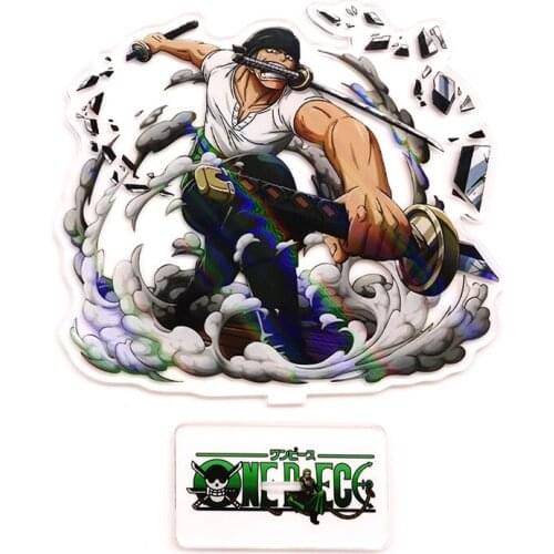 One Piece Zoro #A design acrylic standee figurines desk decoration cake topper anime