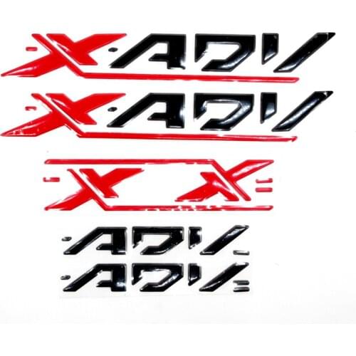 Color logo applique motorcycle sticker decals 3D reflective logo side panel sticker Fit for HONDA XADV X-ADV 750 xadv 750 x-adv