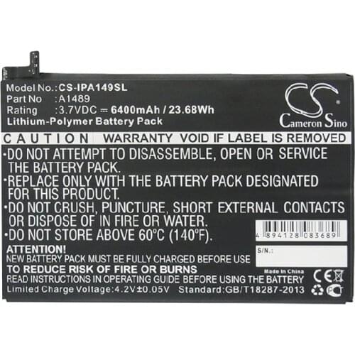 CameronSino for iPad Mini 2 Mini 3 WiFi A1489 A1490 A1599 A1600 A1601 A1512 battery