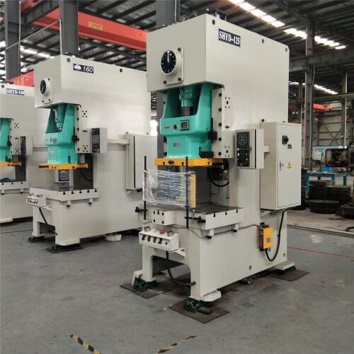 45Ton Crankshaft High Precision Pneumatic Metal Sheet Steel Punching Power Press Machine Automation