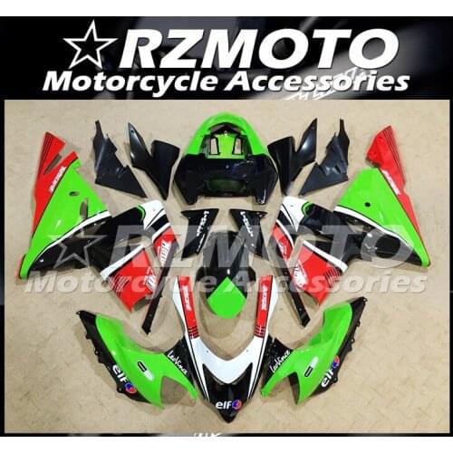 New ABS whole Fairings Kit Fit for Kawasaki Ninja ZX-10R ZX10R 10R 2004 2005 04 05 Bodywork set Red Green Hot