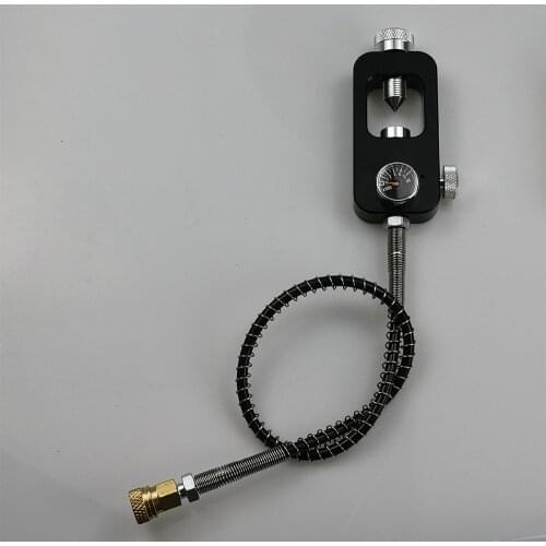 DIDEEP Mini Scuba Diving Tank Oxygen Cylinder Respirator Adapter 8MM Large to Small Scuba Tank Adapters Heads with Strap Tube