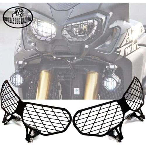 Motorcycle Africa Twin Adventure Front Headlight Grille Guard Cover Protector For HONDA CRF1000 L CRF1000L 2016-2019 CRF 1000 L