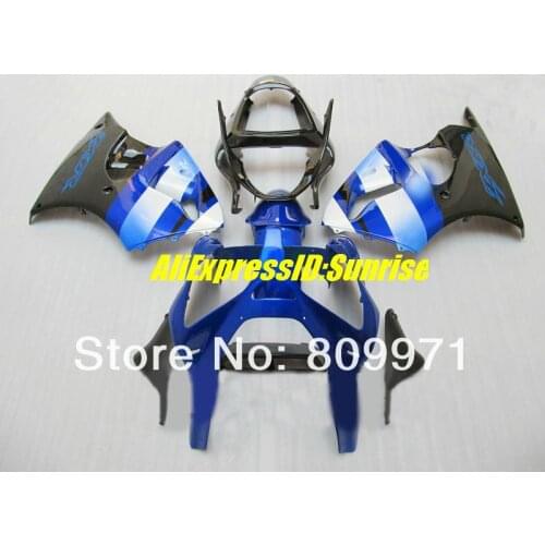 Injection mold Fairing kit for KAWASAKI Ninja ZX6R 636 20002001 2002 ZX 6R 00 01 02 ABS Blue black Fairings set+Gifts