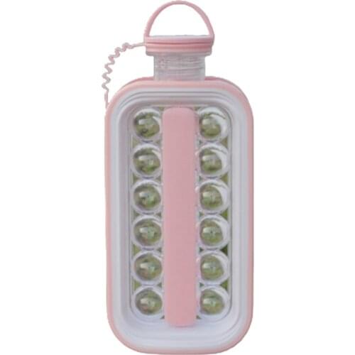 2021 New Ice Ball Mold 2-in-1 Ice Cube Maker Water Bottle Ball Making Mould with Leakproof Cap For Bar Home Kitchen Tool