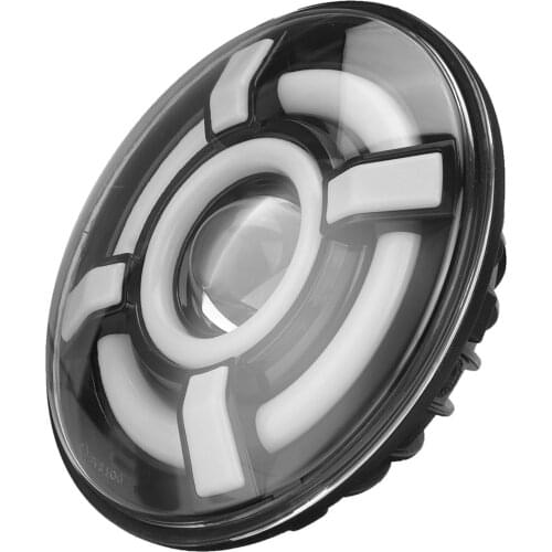 1PCS 7in Round LED Projector Headlight Super Bright Headlamp Replacement for Jeep Wrangler JK JKU CJ LJ TJ Hummer H1 H2