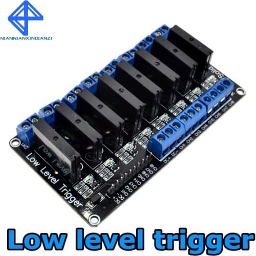 8 Channel 5V DC Relay Module 250V2A 5V 8 Channel OMRON Level Solid State Relay Module Low level trigger