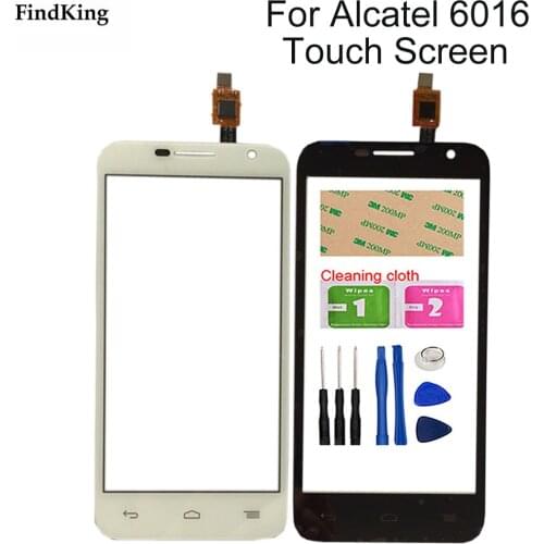 Touch Screen For Alcatel One Touch Idol 2 mini 6016 6016D 6016A 6016E 6016X Touch Screen Digitizer Sensor Glass Panel Tools