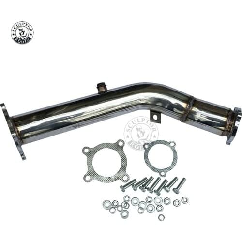 Turbo Catless Downpipe Exhaust for Audi A4 2.0 TFSI 2009-2011 for Audi A5 2.0 TFSI 2010-2011 for Audi Q5 2.0 TFSI K8-DP227