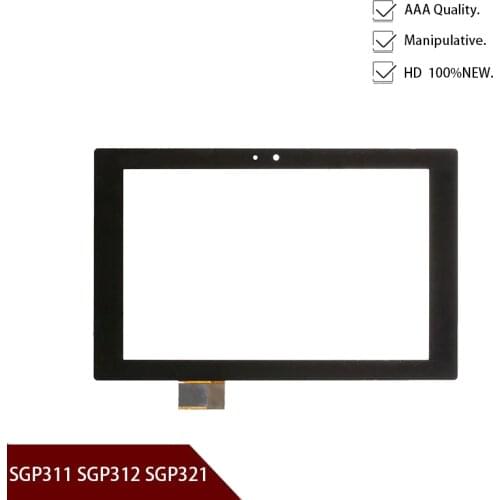 High Quality New 10.1" For Sony Xperia Tablet Z SGP311 SGP312 SGP321 Touch Screen Digitizer Glass Panel+Tools Free Shipping