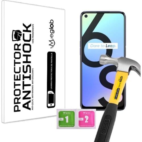 Screen protector Anti-Shock Anti-scratch Anti-Shatter compatible with Realme 6S